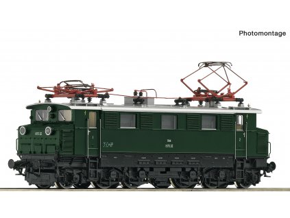 H0 - DCC/ZVUK elektrická lokomotiva 1670.02 ÖBB grün / ROCO 7510047