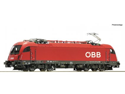 H0 - elektrická lokomotiva Rh 1216 ÖBB  / ROCO 7500032