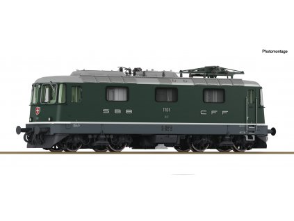 H0 - elektrická lokomotiva Re 4/4 SBB grün  / ROCO 7500027