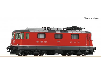 H0 - DCC/ZVUK elektrická lokomotiva Re 4/4 rot SBB / ROCO 7510138