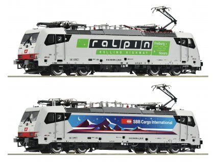 H0 - elektrická lokomotiva 186 909 SBB Cargo  / ROCO 7500035