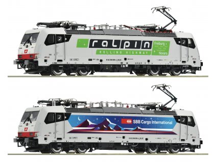 H0 - DCC/ZVUK Elektrická lokomotiva 186 909 SBB Cargo / ROCO 7510035