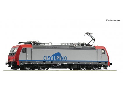 H0 - DCC/ZVUK elektrická lokomotiva Re 484 Cisalpino / ROCO 7510031
