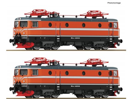 H0 - 2-dílný set el. lokomotiv Rm, SJ  / ROCO 7500048