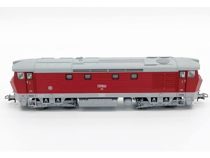 H0 - DCC/ZVUK dieselová lokomotiva T478 ČSD Bardotka červená / ROCO 7310028