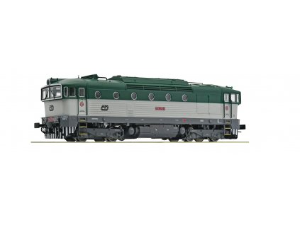 H0 - dieselová lokomotiva ř. 750 ČD Brejlovec / ROCO 7300034
