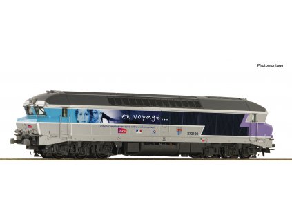 H0 - dieselová lokomotiva CC 272130 SNCF  / ROCO 7300027