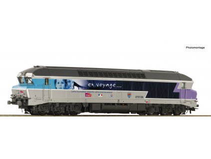 H0 - DCC/ZVUK dieselová lokomotiva CC 272130 SNCF / ROCO 7310027