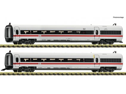 N - 2-dílný set doplňujících vozů 1 ICE-T (BR 411), DB AG / Fleischmann 7760007