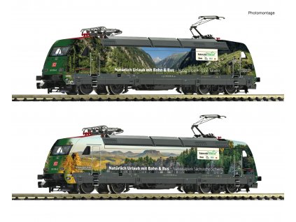 N - DCC/ZVUK elektrická lokomotiva 101 019-8, DB AG / Fleischmann 7570003