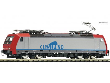 N - DCC/ZVUK elektrická lokomotiva Re 484 018-7, Cisalpino / Fleischmann 7570017