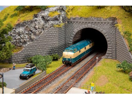 H0 - Tunelový portál, 2 koleje / FALLER 120578