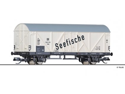 TT - Chladírenský vůz Tnfhs „Seefische“ DR / TILLIG 17009
