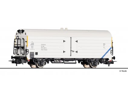 H0 - Chladící vůz Ibchqs PKP / TILLIG 77060