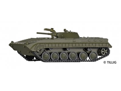 H0 - pásové bojové vozidlo pěchoty BMP-1, neutrální provedení / TILLIG 78225