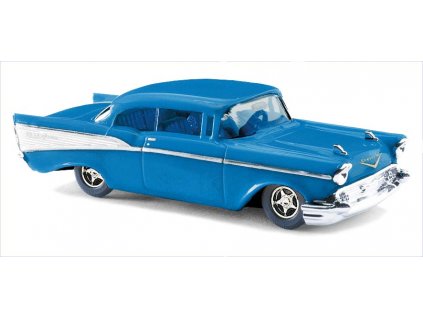 H0 - Chevrolet Bel Air, modrý / BUSCH 45025