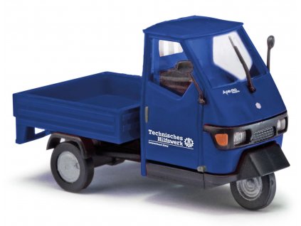 H0 - Piaggio Ape 50, THW / BUSCH 48497