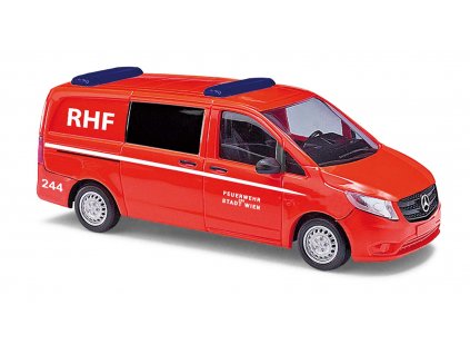 H0 - Mercedes Vito, vídeňští hasiči / BUSCH 51178