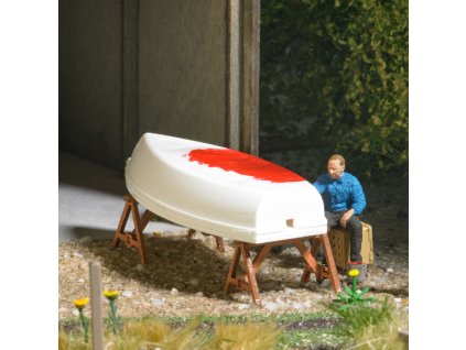 H0 - Lakování lodi / BUSCH 79816