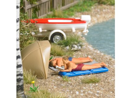 H0 - Pár spálený od slunce / BUSCH 79822