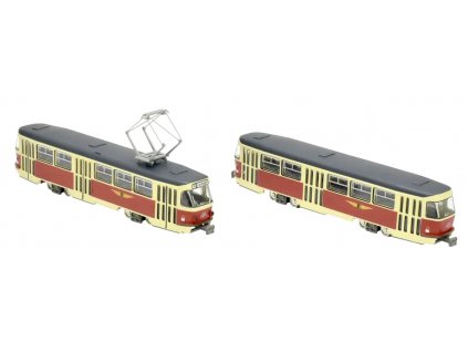 N - tramvaj Tatra, typ T4-B4, Drážďany / TOMYTEC 977814