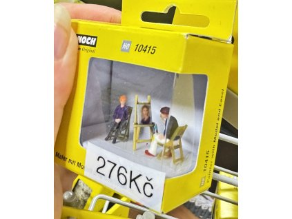 H0 - Malíř s modelem a stojanem / NOCH 10415