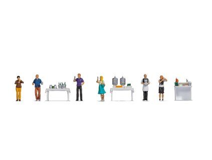 509166 h0 tematicky set figurek bufet noch 16275