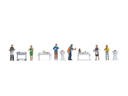509172 h0 tematicky set figurek bufet noch 16277