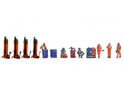 N - Tématický set figurek ‘Železniční depo / NOCH  35900