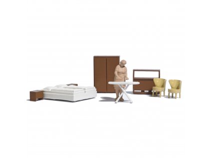 H0 - Žehlení prádla s nábytkem / BUSCH 1993