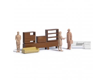 H0 - In flagranti, nebarvený kit /BUSCH 1992