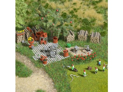 H0 - zahradní set / BUSCH 1835