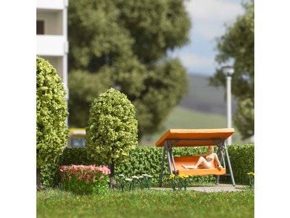 H0 - nahá žena na houpačce / BUSCH 79827