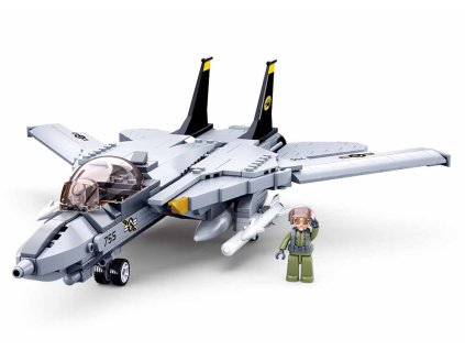 Sluban Model Bricks M38-B0755 Stíhací letoun F-14 Tomcat  / M38-B0755