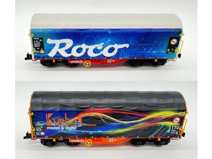 TT - set 2 plachtových vozů Shimmns Roco/Kuehn / ROCO 6680022