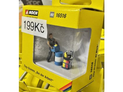 H0 - V práci, svářeč Tiny-Scene / NOCH 16516