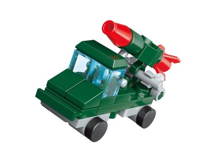 Qman Trans Collector 3v1 2106-3 Vůz s raketou