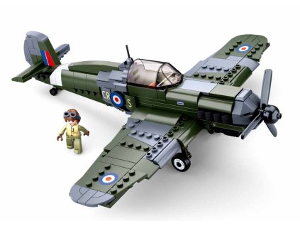 Sluban WWII M38-B0712 Lehká stíhačka