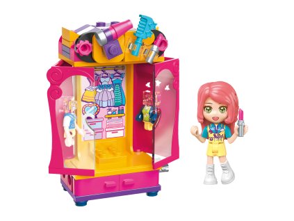 Qman UNA Series 34011-5 Šatní skříň stylistky, kadeřnice