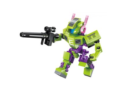 Qman Pioneer Police-Apocalypse 1802-1  Robot T-45 Sniper