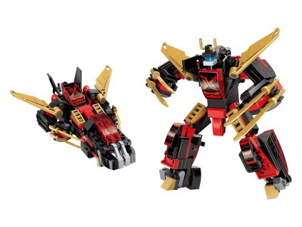 Qman Guardian of Star's Core 3105-4 Robot "Ninja" 2v1