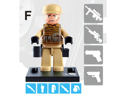 Sluban Figurky M38-B0586 Policajti a zloději - 1ks F