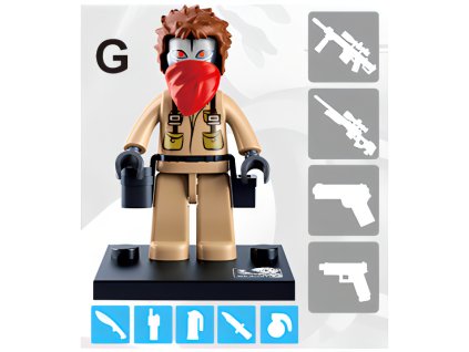 Sluban Figurky M38-B0586 Policajti a zloději 1ks G