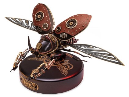RoboTime 3D mechanické puzzle Nosorožec brouk