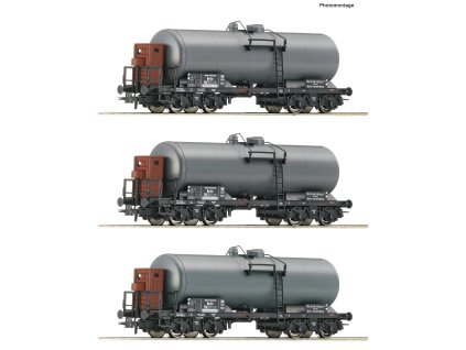 H0 - set 3 cisternových vozů / ROCO 6600062