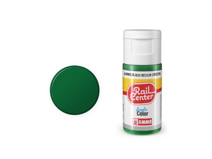 519087 akryl barva stredne zelena railcenter 4600035