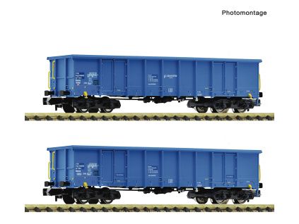 SLEVA! N - set 2 otevřených vozů CRONIFER / Fleischmann 6660095