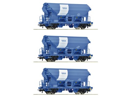 H0  - set 3 výsypných vozů Tdns SK Duslo Ep. VI / ROCO 6600134