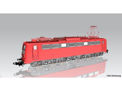 H0 - DCC/ZVUK Elektrická lokomotiva BR 150 orientrot DB ep. IV / PIKO 51658