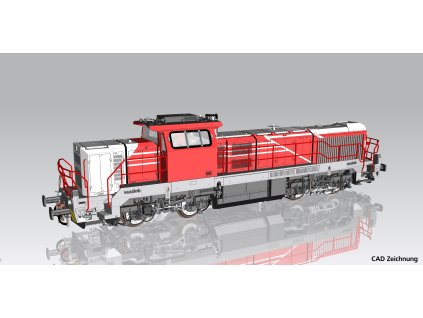 H0 - DCC/ZVUK Dieselová lokomotiva DE18 CFL ep. VI / PIKO 52368